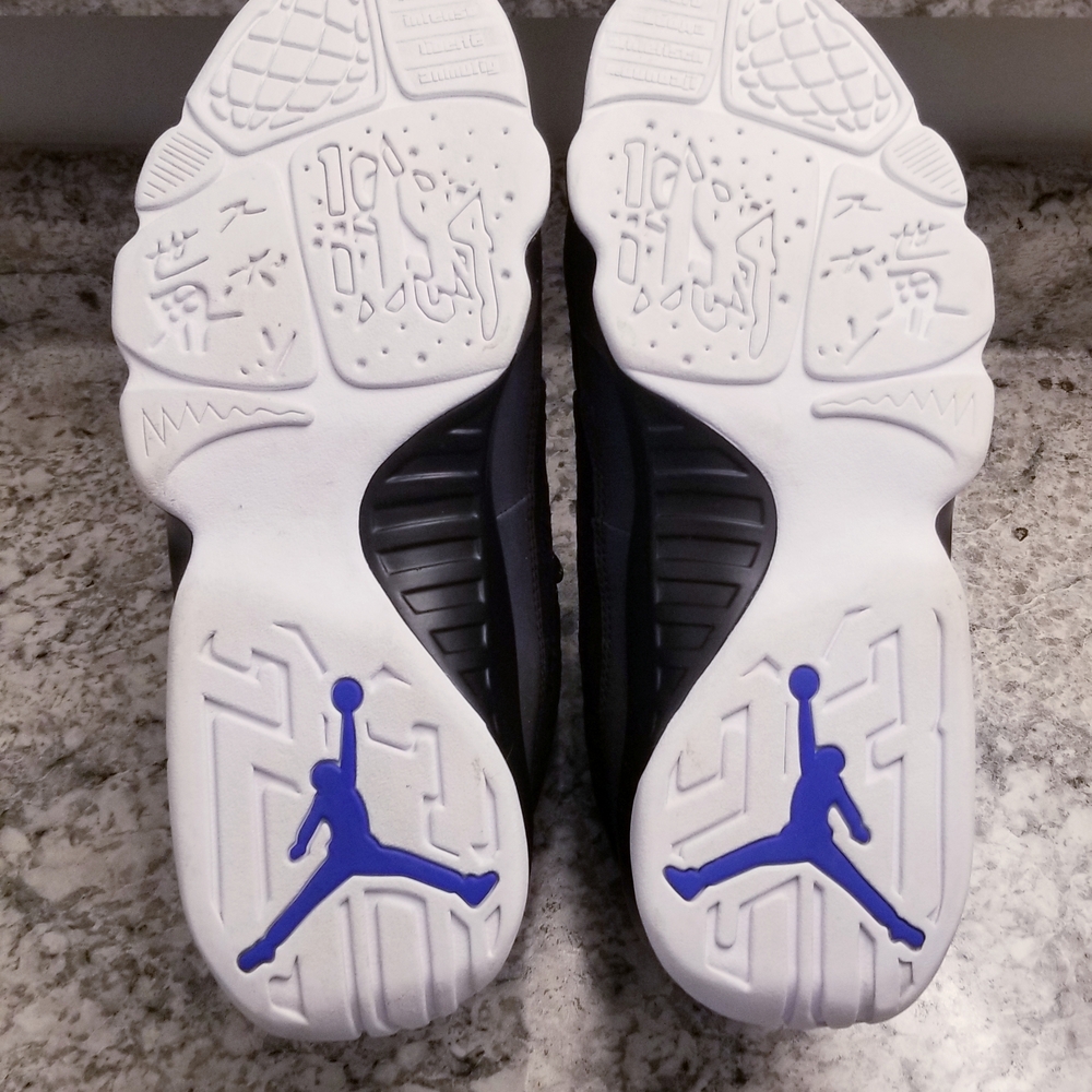 JORDAN 9 IX *RARE* EXCELLENT COND RACER BLUE NIKE AIR AUTHENTICATED TAG GENUINE - Picture 8 of 10